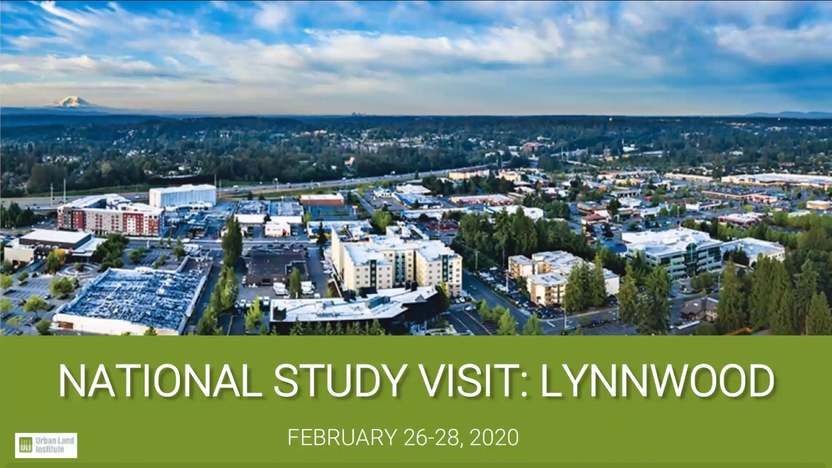 Urban Land Institute visits Lynnwood for a parks study