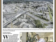 ‘Sitting on a gold mine’: As change comes to Lynnwood, urban growth spurs debate