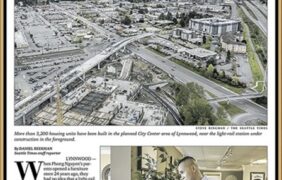 ‘Sitting on a gold mine’: As change comes to Lynnwood, urban growth spurs debate